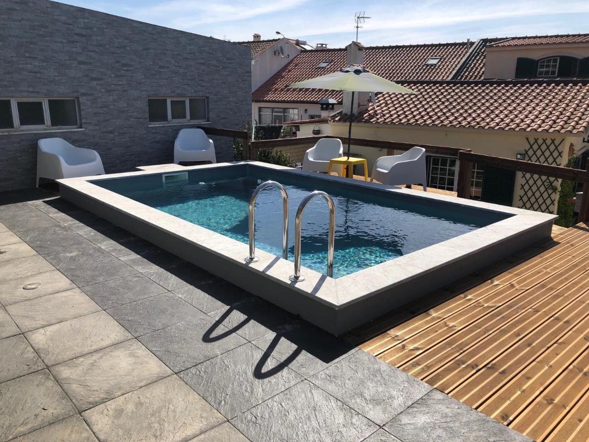 Sun House - Near Sintra - Kitchen - Pool Exterior foto