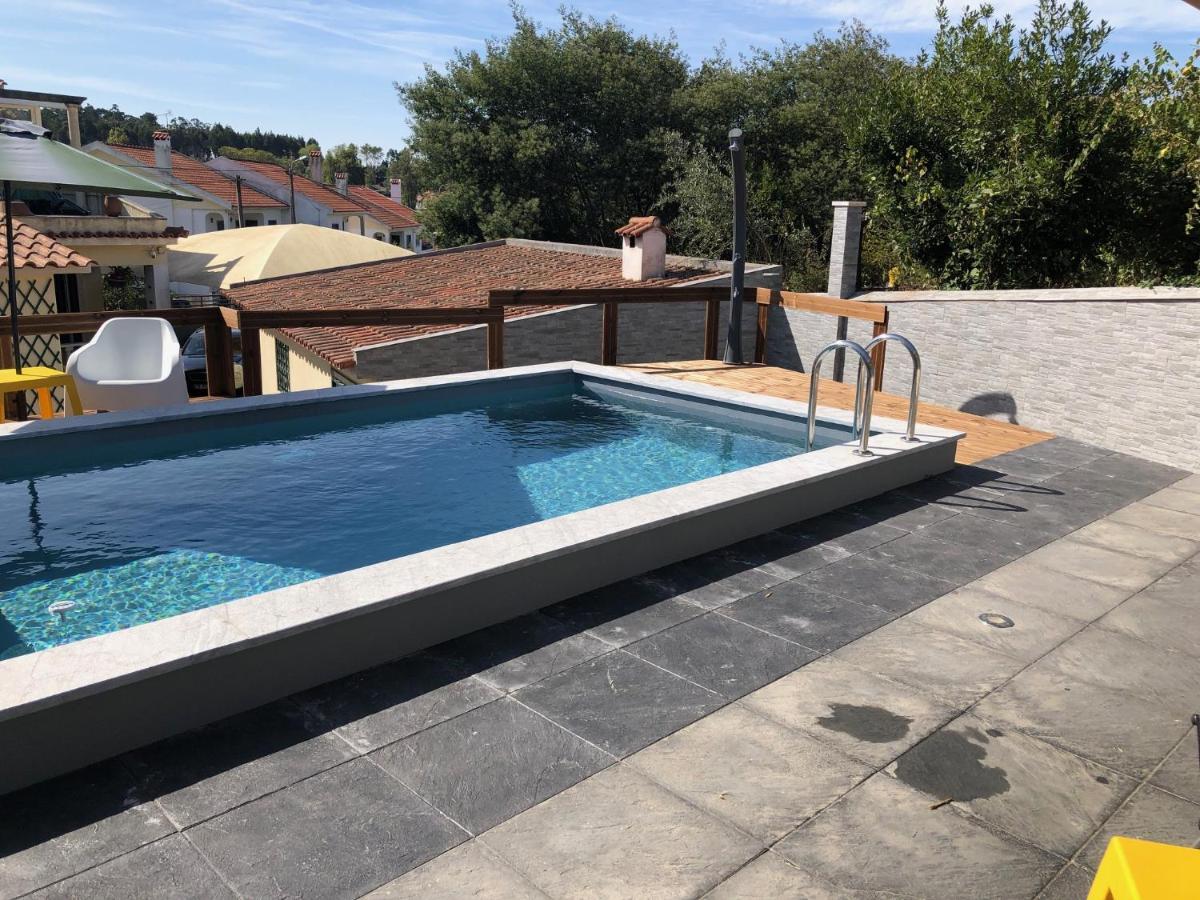 Sun House - Near Sintra - Kitchen - Pool Exterior foto