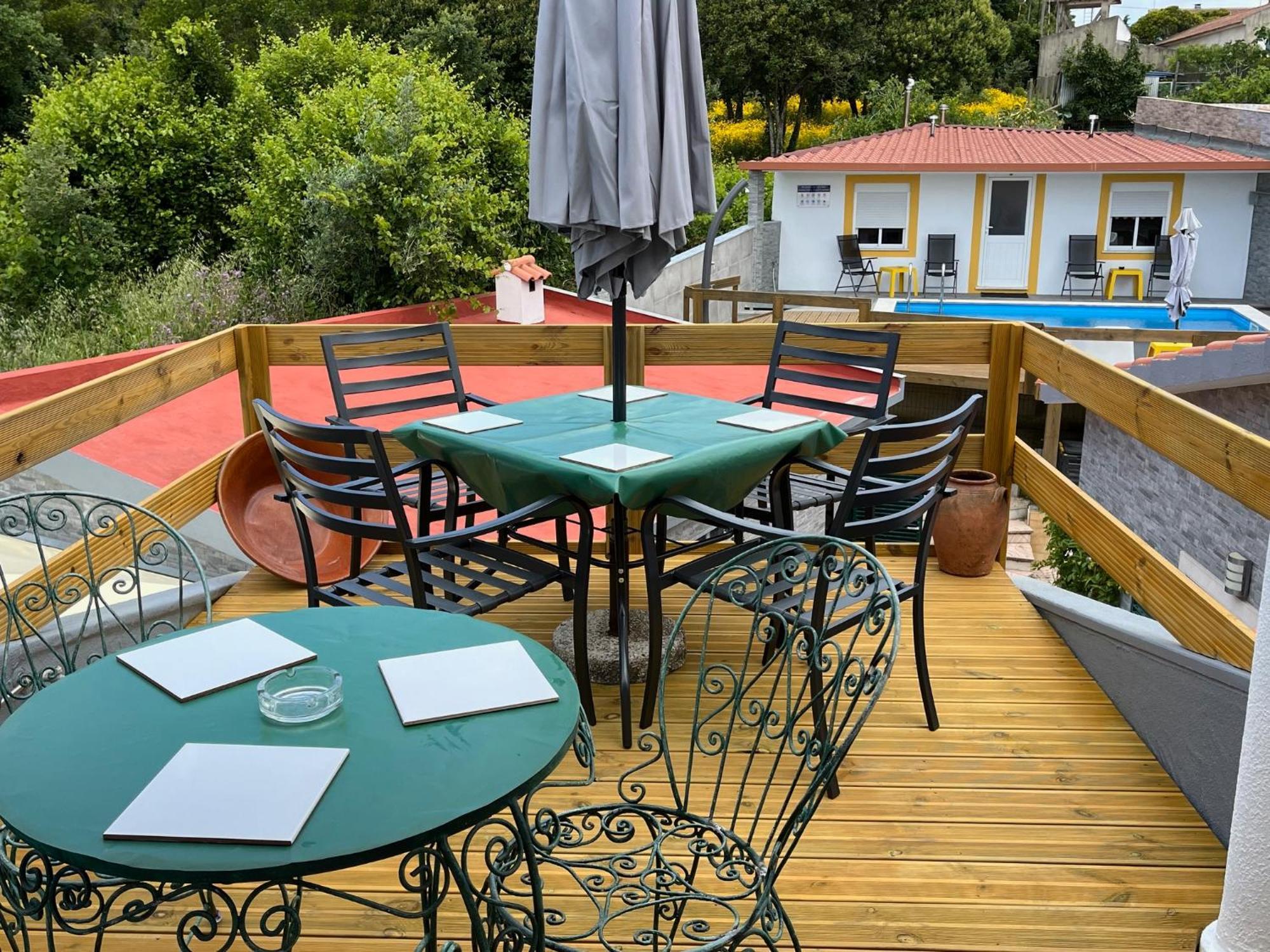Sun House - Near Sintra - Kitchen - Pool Exterior foto