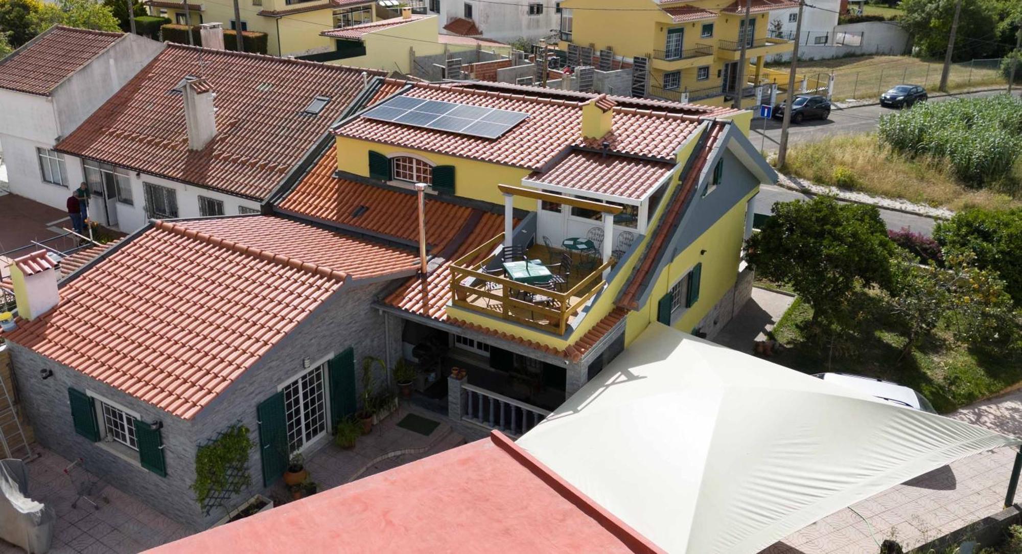 Sun House - Near Sintra - Kitchen - Pool Exterior foto