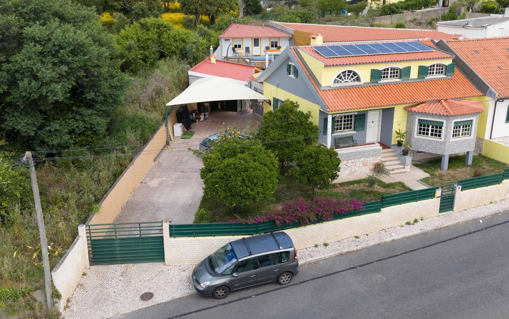 Sun House - Near Sintra - Kitchen - Pool Exterior foto